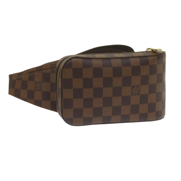LOUIS VUITTON Damier Ebene Geronimos Shoulder Bag N51994 LV Auth 60076AV - Picture 1 of 16
